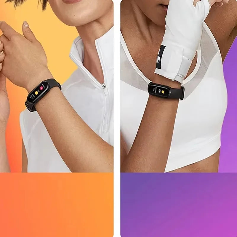 Original Xiaomi Mi Band 6 CN Edition Smart Band Phone Kit Fitness Tracker Bluetooth Smart Heart Rate Monitoring Sports Band